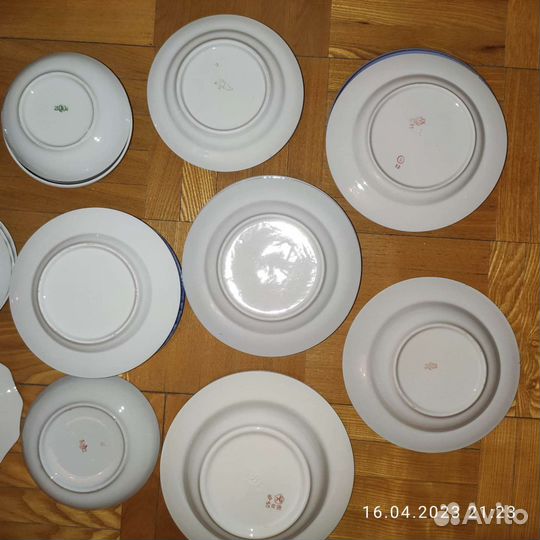 Тарелки, блюдца СССР
