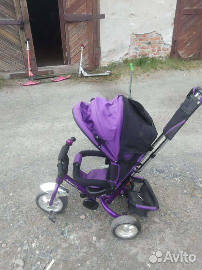 Детские санки коляска