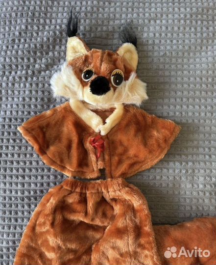 Костюм новогодний белка белочка