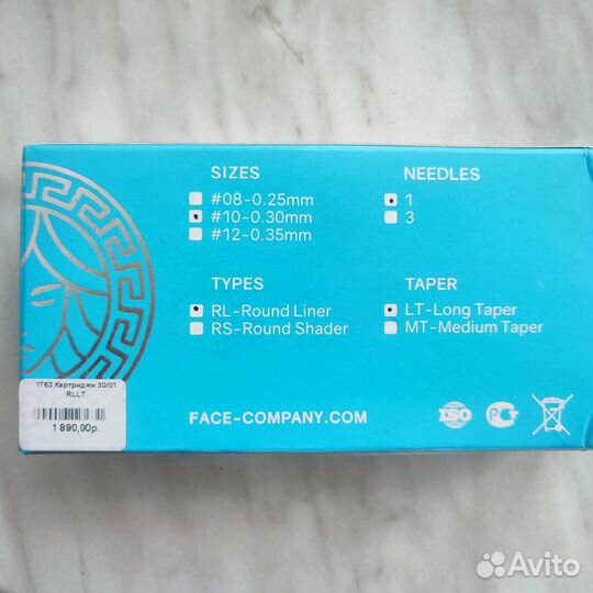 Картриджи face 12 шт