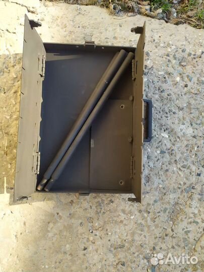 Мангал складной в чемодан