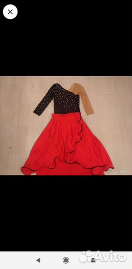 Костюмы для девочки танцы праздник р.128