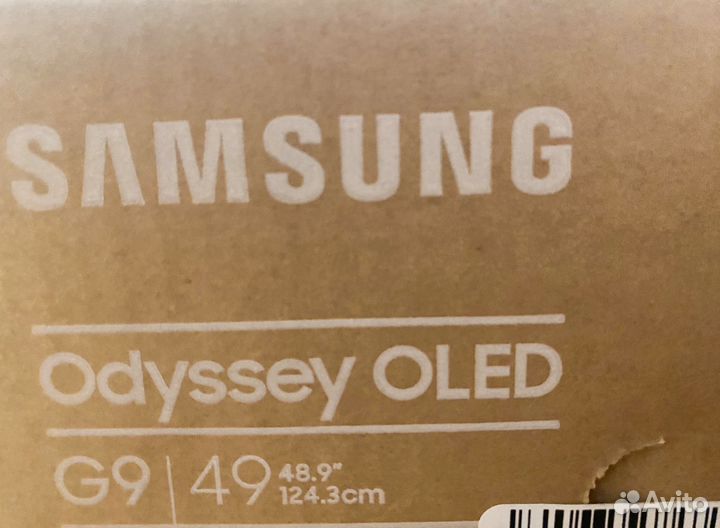 Samsung Odyssey g9 oled 49 монитор новый в коробке