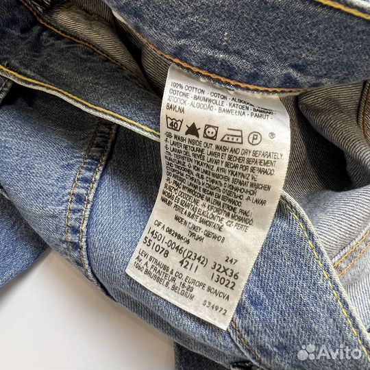 Мужские винтажнын джинсы Levi's 501