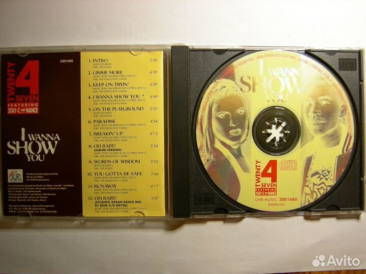 Редкий CD I wanna show YOU оригинал 1994 год