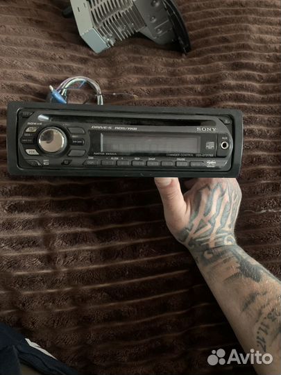 Магнитофон sony для машины