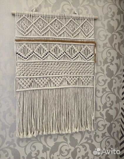 Настенное панно макраме