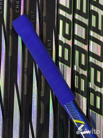 Ручка для хоккейной клюшки (синяя)