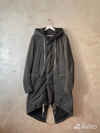 Rick Owens fishtail парка оригинал