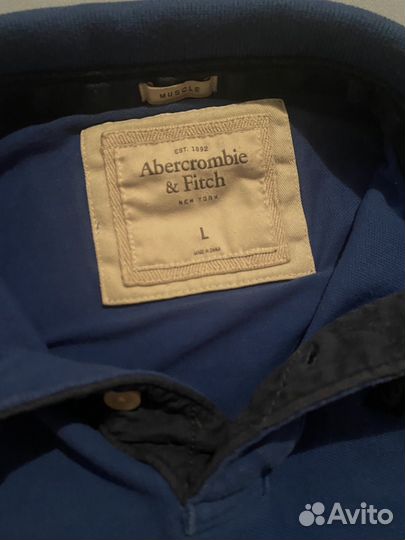 Оригинальное поло abercrombie fitch