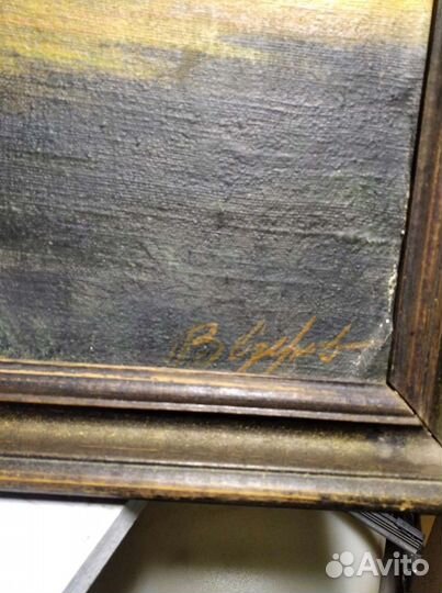 Картина картон масло