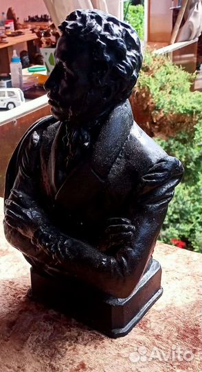 Бюст Пушкин Дзержинский Красноармеец