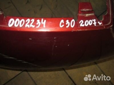 Бампер задний Volvo C30 2006-2013