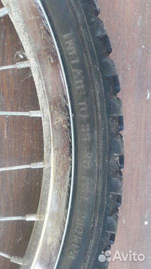 Колесо велосипедные со звездочкой