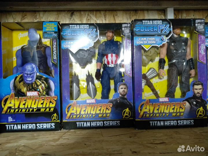 Игрушки Мстители Марвел со звуком