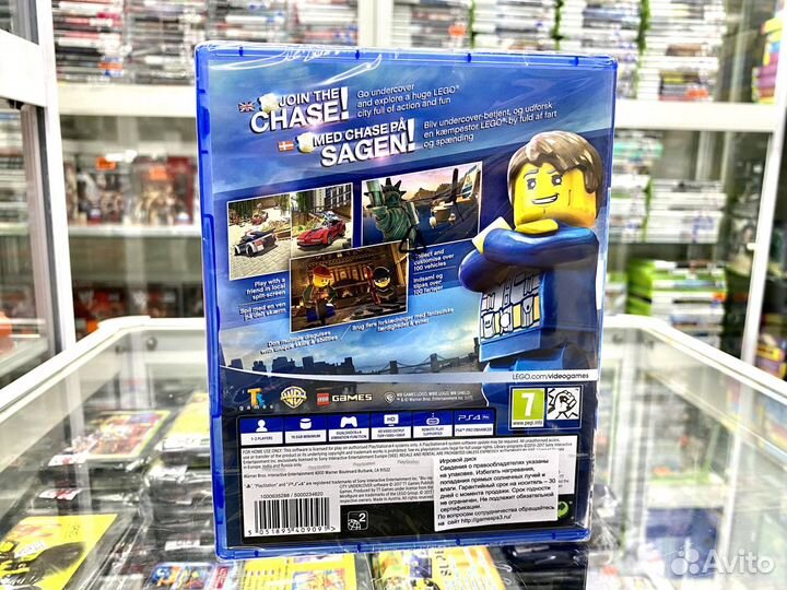 Lego City Undercover игра для Ps4 Новый