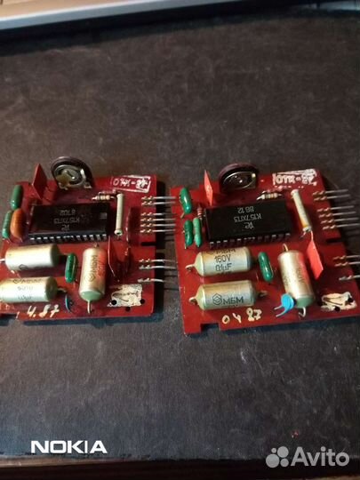 Запчасти от магнитофона-приставки нота 220 С-1