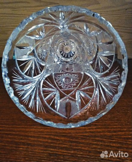 Ваза для цветов Хрусталь