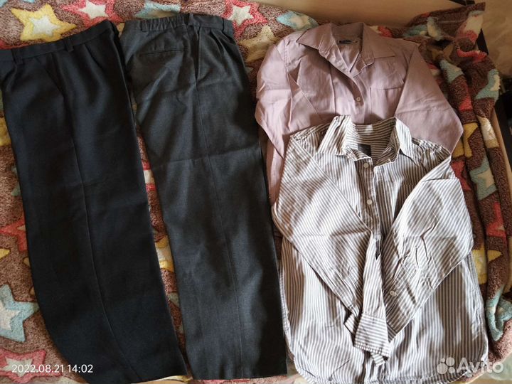 Школьная форма, пиджак, брюки, рубашка