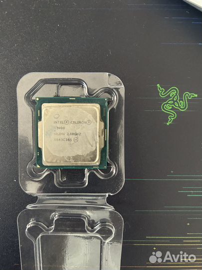 Процессор Intel celeron G3900 + кулер