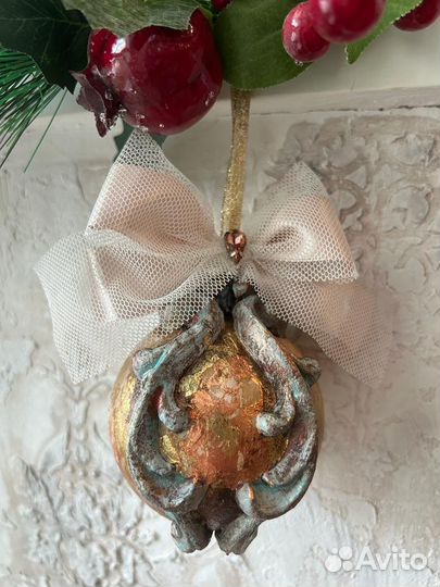 Шары новогодние, винтажные