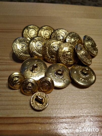 Пуговицы генеральские СССР