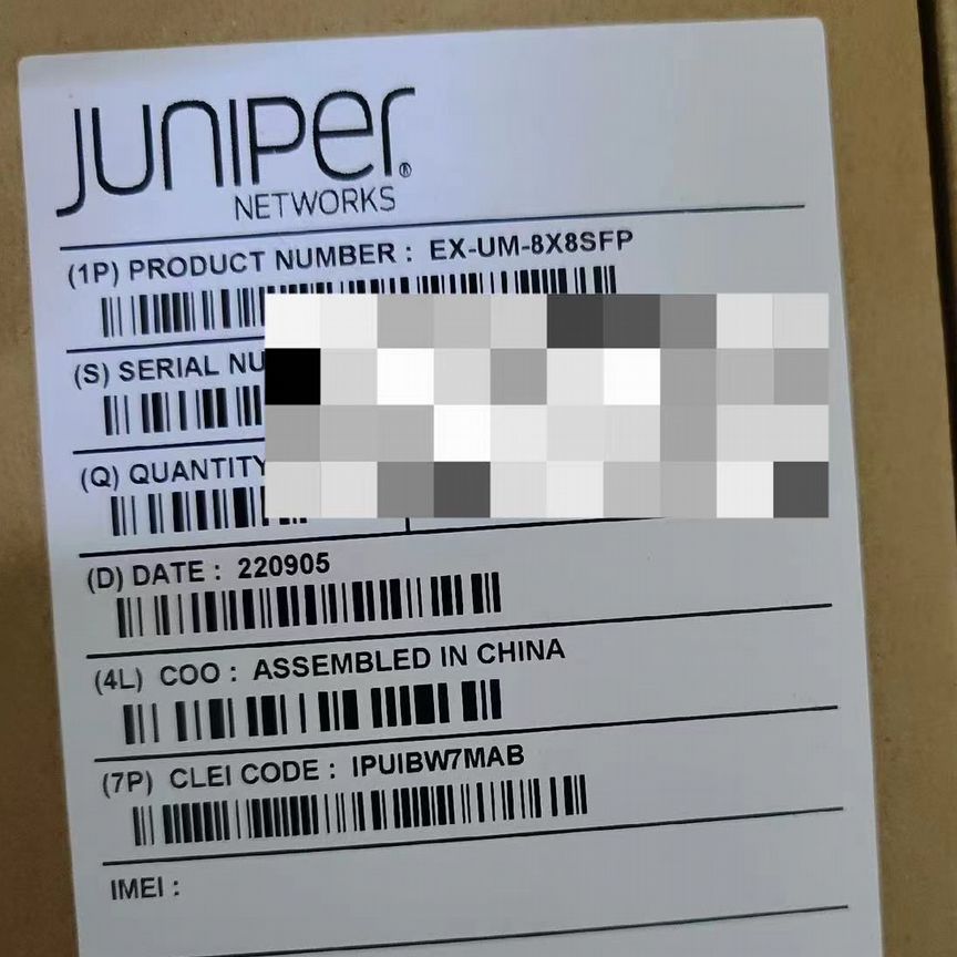 [EX-UM-8X8SFP] Модуль Juniper Ex-Um-8x8sfp