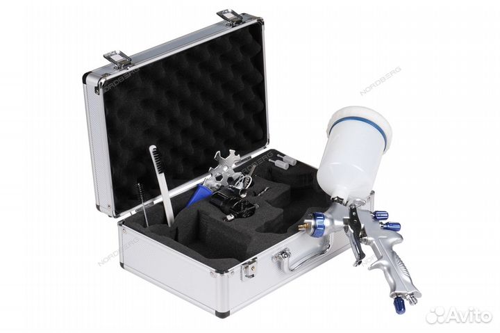 Краскопульт lvmp с верхним баком, сопло 1,3 мм