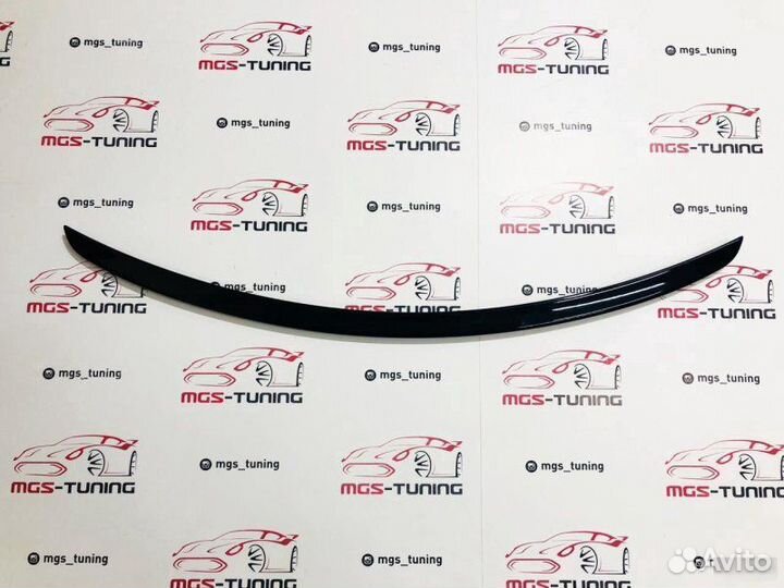 Cпойлер на Mercedes CLS w219 Черный (Тайвань)