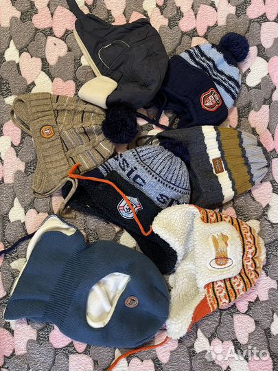 Шапки детские для мальчиков