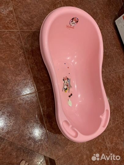 Ванночка для купания со сливом