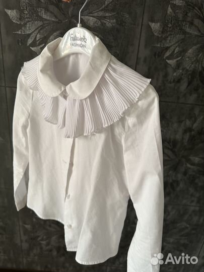 Рубашки на девочку 7-8 лет разные