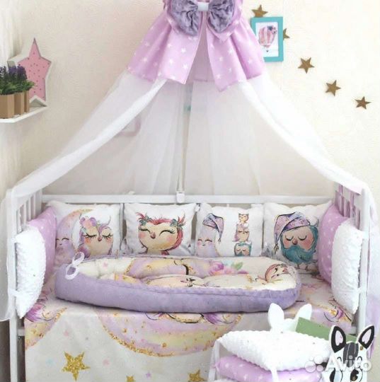 Бортики в детскую кроватку