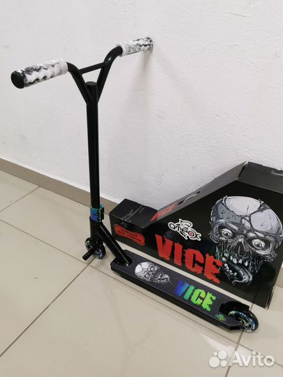 Самокат трюковой Ateox Vice Neo Chrome (Новый)