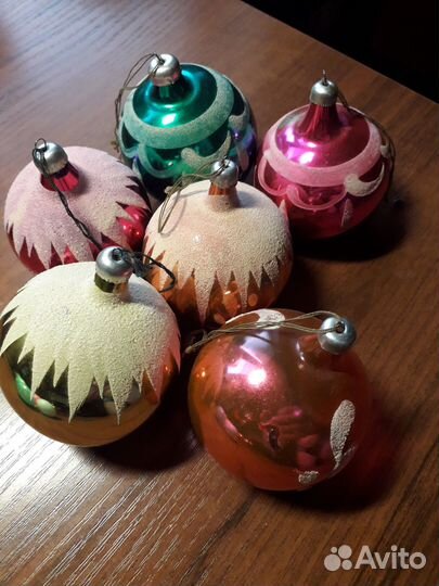 Новогодние игрушки из СССР