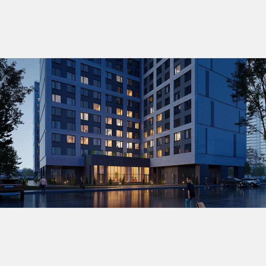 Апартаменты-студия, 27,6 м², 8/14 эт.