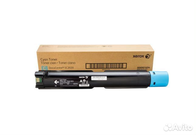 Тонер-картридж Xerox DC SC2020, 3K (О) голубой 006