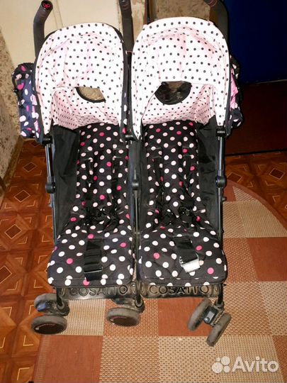 Коляска для двойни