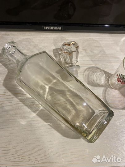 Штоф бутылка с рюмочками