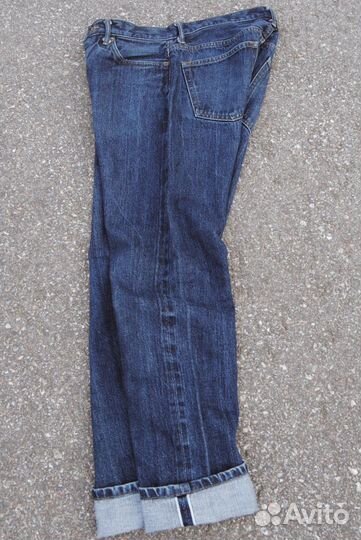 Джинсы селвидж Japan blue Jeans