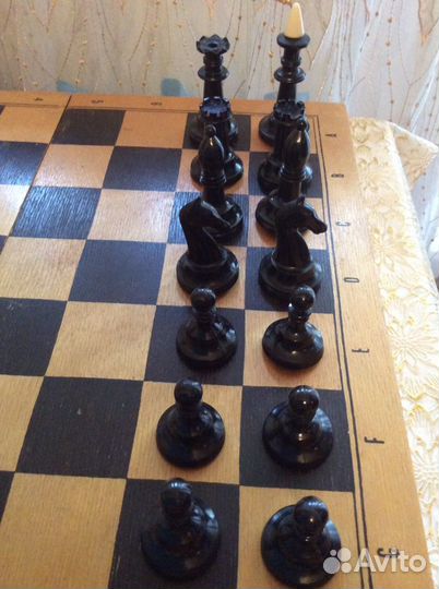 Шахматы СССР(2 набора)