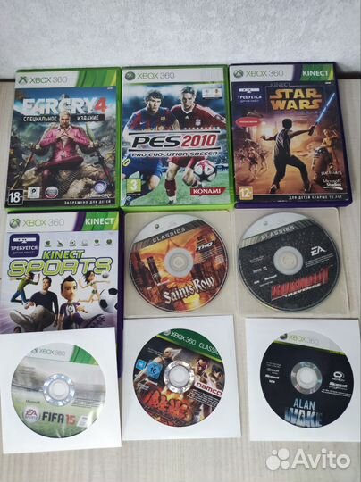 Лицензионные диски для Xbox 360