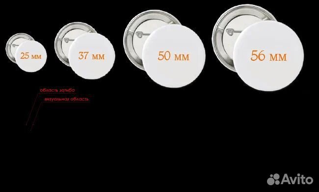 Закатные значки на заказ