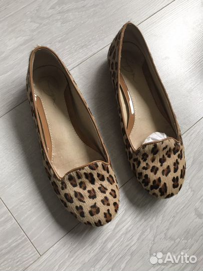 Балетки натуральная кожа