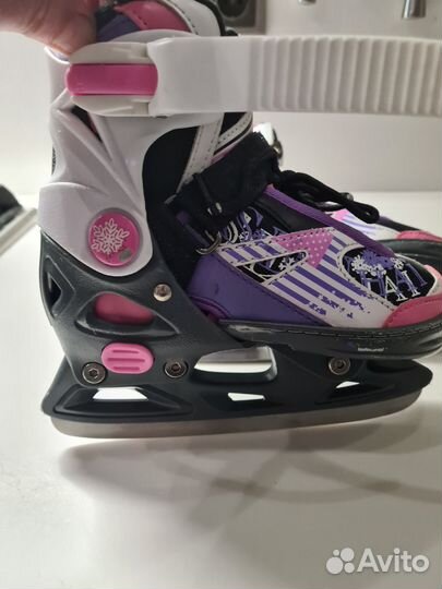 Коньки раздвижные 29-32