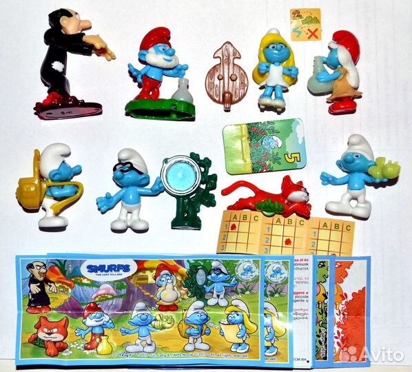 Киндер-сюрприз Смурфики