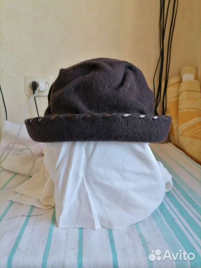 Шляпа женская шерсть