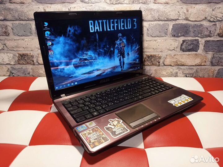 Мощный Игровой Asus Core i3-2350 SSD GeForce 630