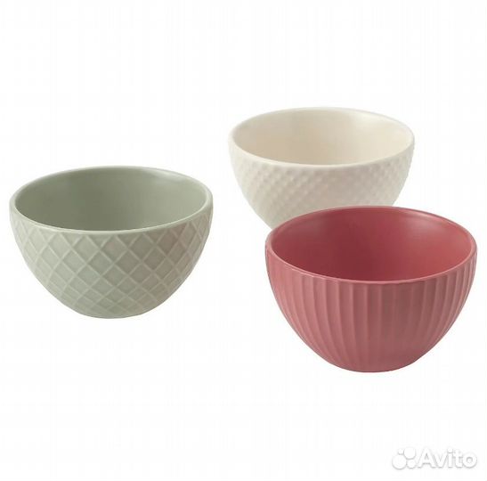 IKEA kejserlig пиалы набор 3 шт