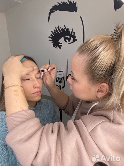 Обучение мастер бровист, ламинирование ресниц